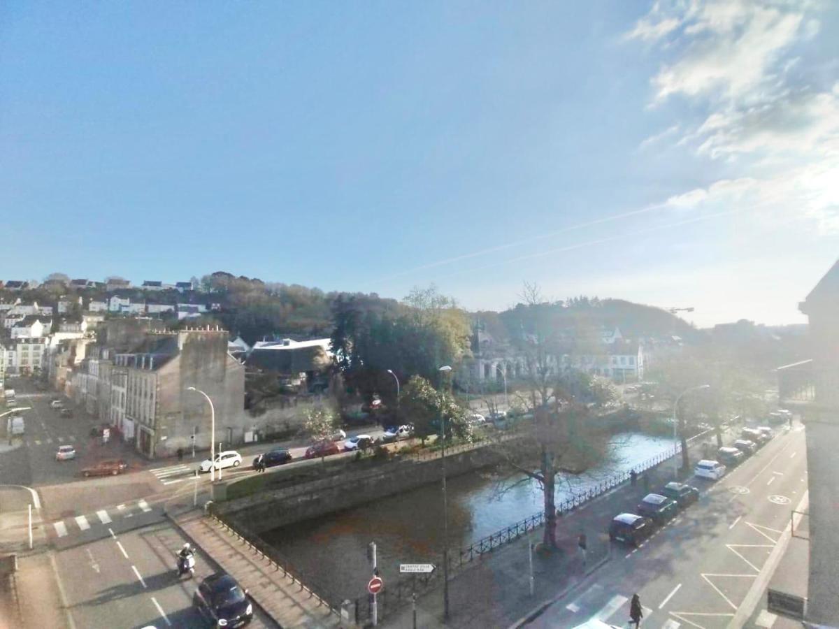 L'Aristide - Entre Gare Et Centre Ville - Vue Sur Les Quais Quimper Exterior foto