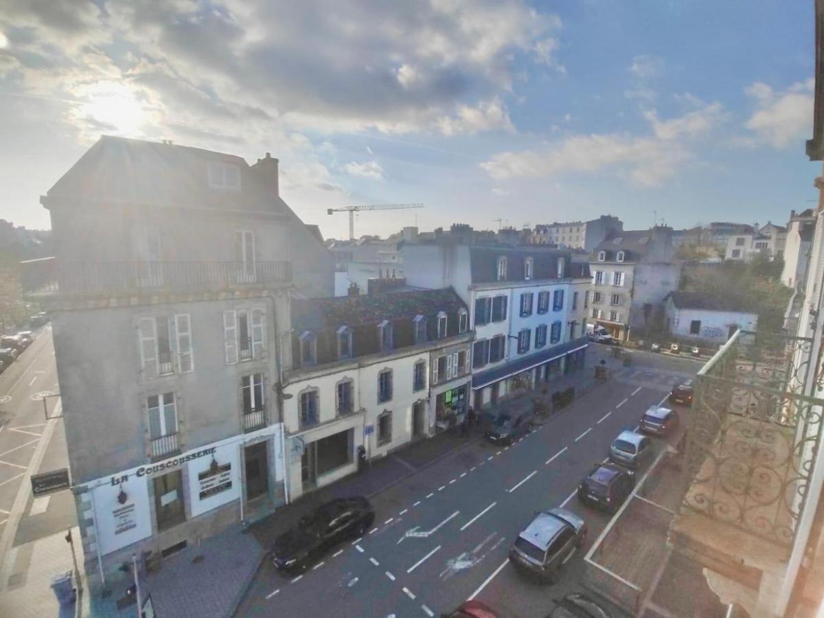 L'Aristide - Entre Gare Et Centre Ville - Vue Sur Les Quais Quimper Exterior foto
